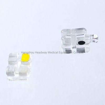 Orthodontic Sapphire Bracket with Ce, ISO, FDA Certificate