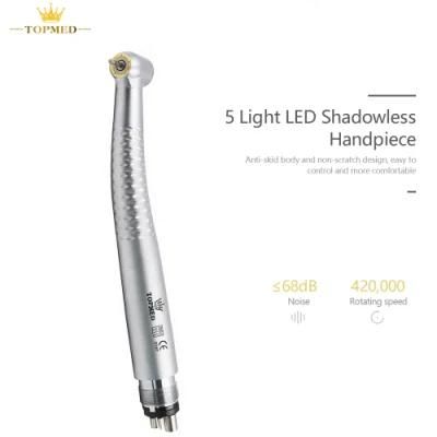 Dental Product Medical Instrument 5 Light Shadowless E-Generator Dental Handpiece