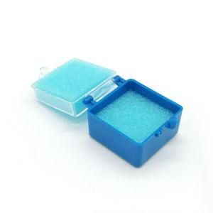Dental Plastic Crown Box with Foam 1 Inch and 2 Inch