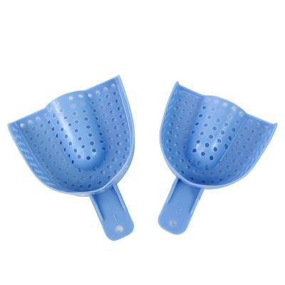 Blue Red Green Yellow Purple Disposable Dental Impression Trays