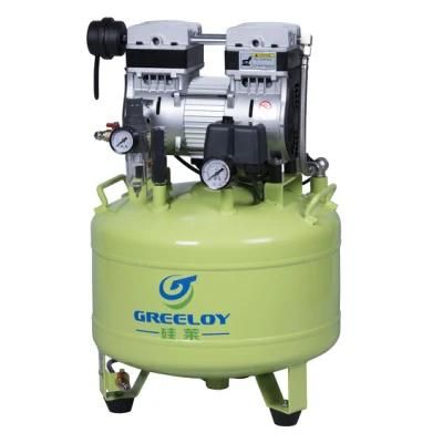 800W Portable Dental Unit Oil-Free Pump Dental Air Compressor