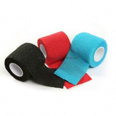 Factory for Colorful Cohesive Elastic Bandage Tape High Quality Elastic Self Adhesive Bandage Used in Tattoo Industry