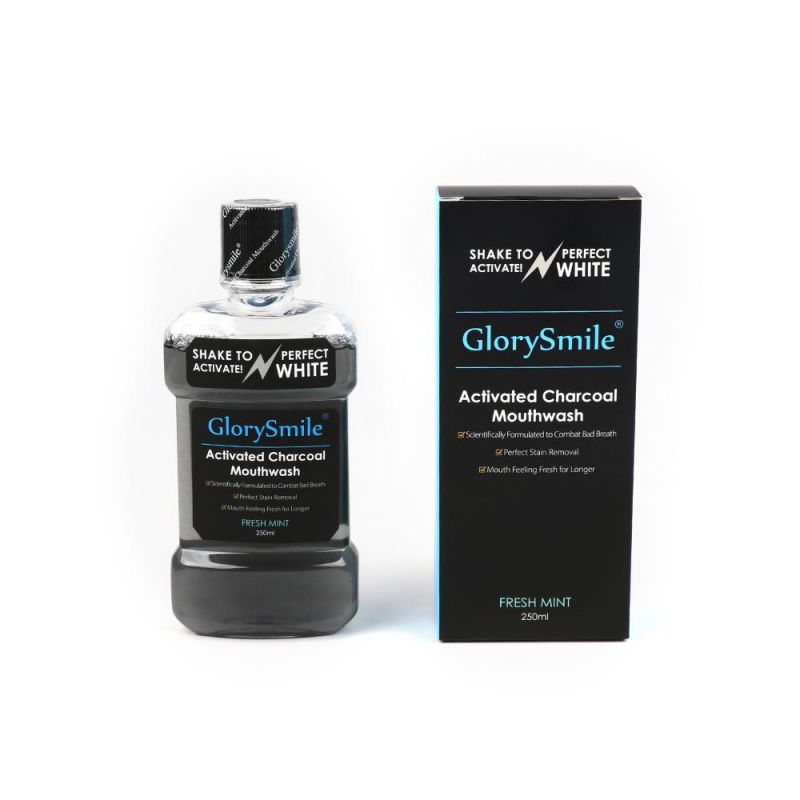 OEM Factory Non-Fluoride Bamboo Charcoal Mouthwash for Oral Deep Cleaning