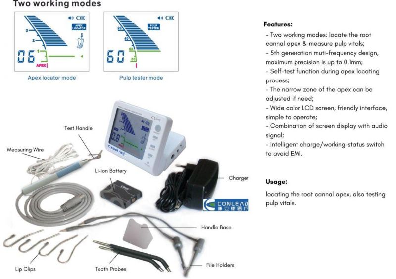 Professional Endodontic Root Canal Finder with CE Certificates