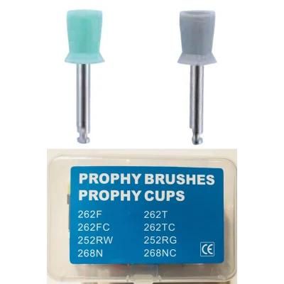 Dental Disposable Materials Latch and Screw Type Flat Prophy Cup