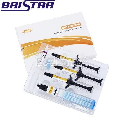 Orthodontic Adhesive Kit Dental Light Cure Adhesive Paste Dental Etching Gel