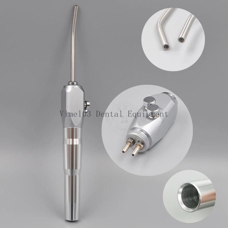 Dental Air Water Straight Syringe with Two Nozzles for Sirona