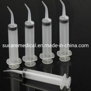 12ml Blank Curved Tip Syringe Without Calibration