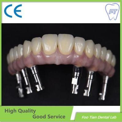 Dental Factory Manufacture Denture Zirconia Crown with High Aesthetic and Natural Customized
