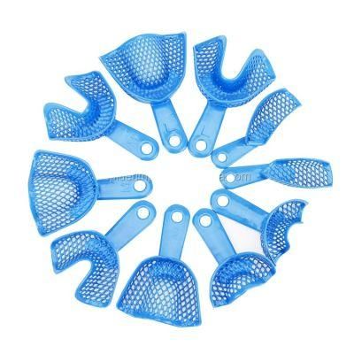 Consumables Autoclavable Plastic Steel Dental Impression Tray