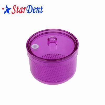 Colorful Dental Plastic Disinfection Box Burs Holder