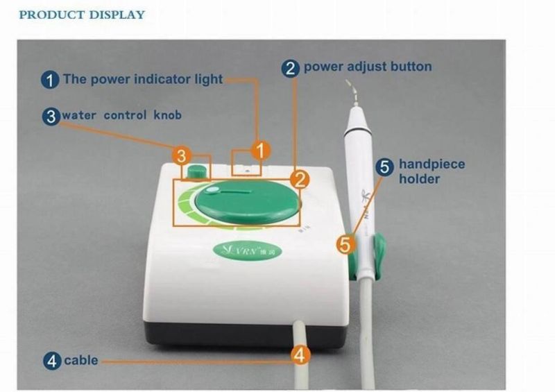 Dental Vrn K08b Ultrasonic Scaler Scaling Perio with Sealed Handpiece