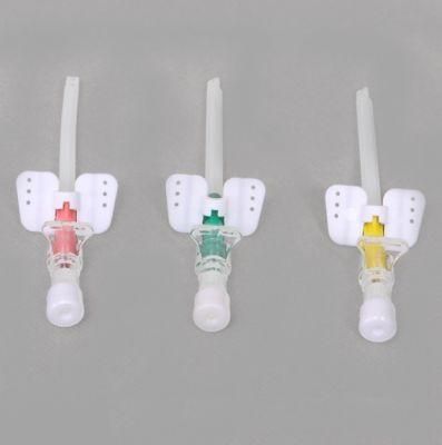 CE/ISO Approved Medical Disposable IV Catheter with Wing Model (MT58010011)