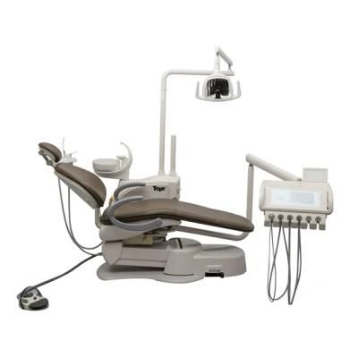 Luxury Safety Patient&#160; Chair Dental Unit Digital Control Dental Chair with Rotatable&#160; Unit Box