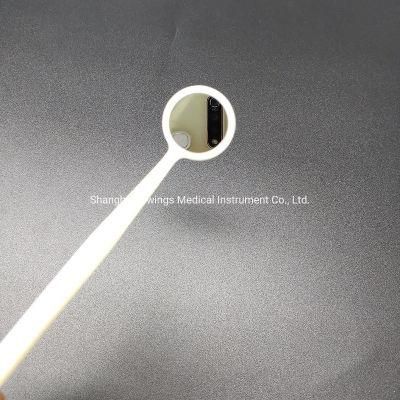 Dental Disposable Mouth Mirror Made of PC Lens and ABS Handle