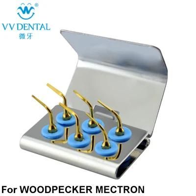 Dental Ultrasonic Surgery Exelcymosis Tips Kit for Woodpecker Scaler