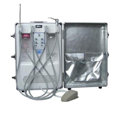 CE Approval Portable Dental Unit Cart with Air Compressor