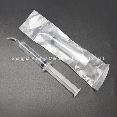 Medical Disposable Syringe Curved Tips with Sterile Bag Packing