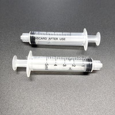 Disposable Plastic Irrigation Syringe for Dental
