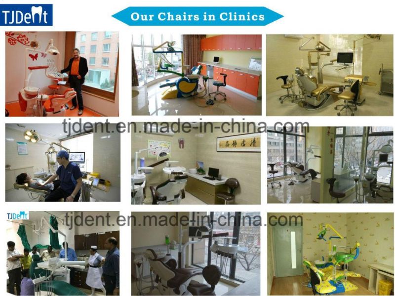 M1 Dental Chair Unit Price with LED Light Sensor Light Manufacturer Dental Unit Chair with Movable Cart