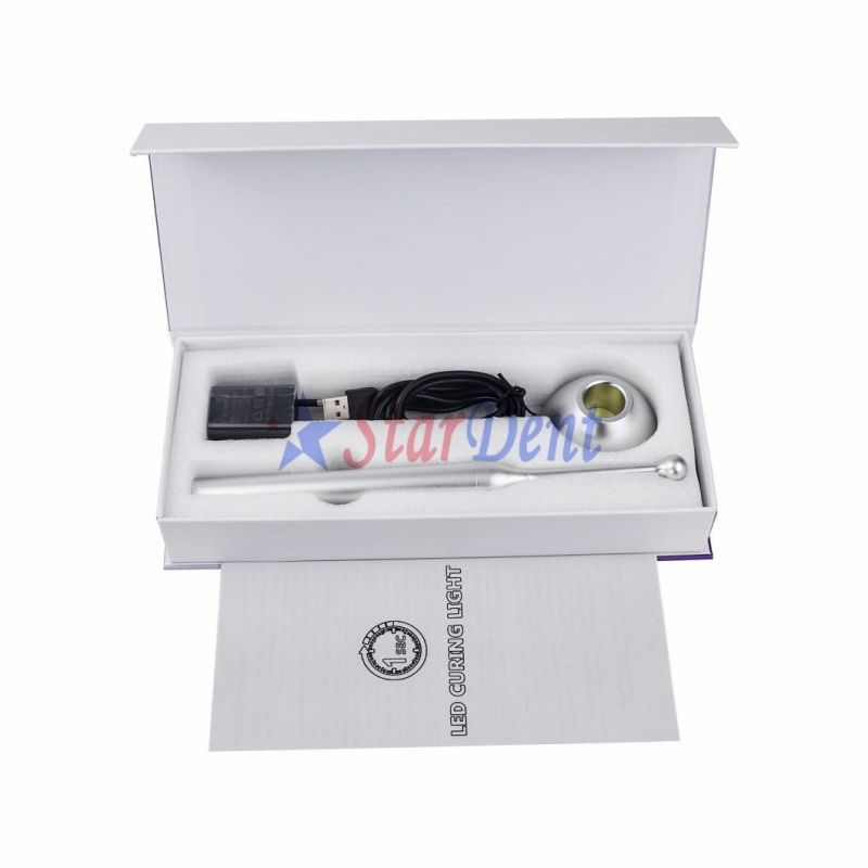 Dental 1s Iled Curing Light Aluminium Wireless LED Cure Light