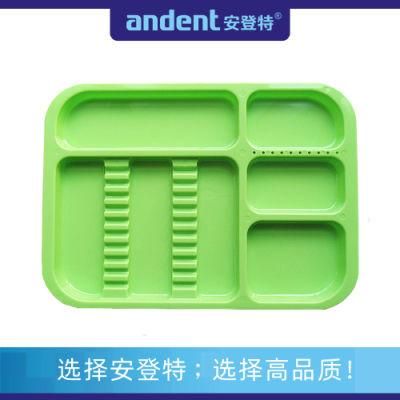 Autoclavable Dental Divided Instrument Plastic Tray