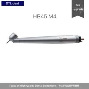 Dental High Speed Handpiece 45 Degree with Push Button 2 Holes