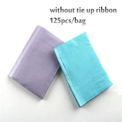 Dental Bibs Disposable Waterproof Patient Bibs Dental Scarf Towel for Dentist Clinic Use