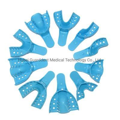 Disposable Dental Plastic Impression Trays Orthodontic Teeth Tray Upper and Lower
