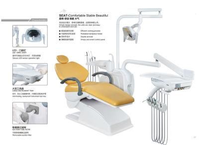 Medical Equipment Multi Functional High Quality Dental Chair Unit with LED Lamp