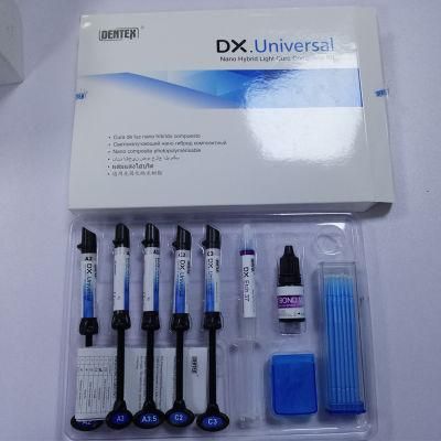 Dental Nano Light Cure Composite Kit Hybrid Filling Restorative Materials