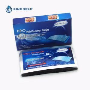 Private Labeling Teeth Whitening Strips Customized Teeth Whitening Gel Strips