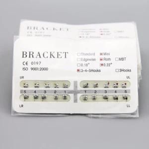 Dental Orthodontic Mini Roth Metal Bracket Smesh Brace