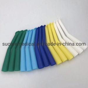 Disposable Plastic High Volume Duckbill Oral Evacuator Tip with Square Tongue Plate