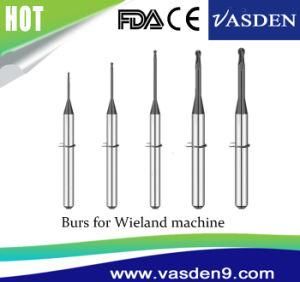 Compatible Wieland Carbide System Zirconia Cadcam Milling Tool Dental Burs