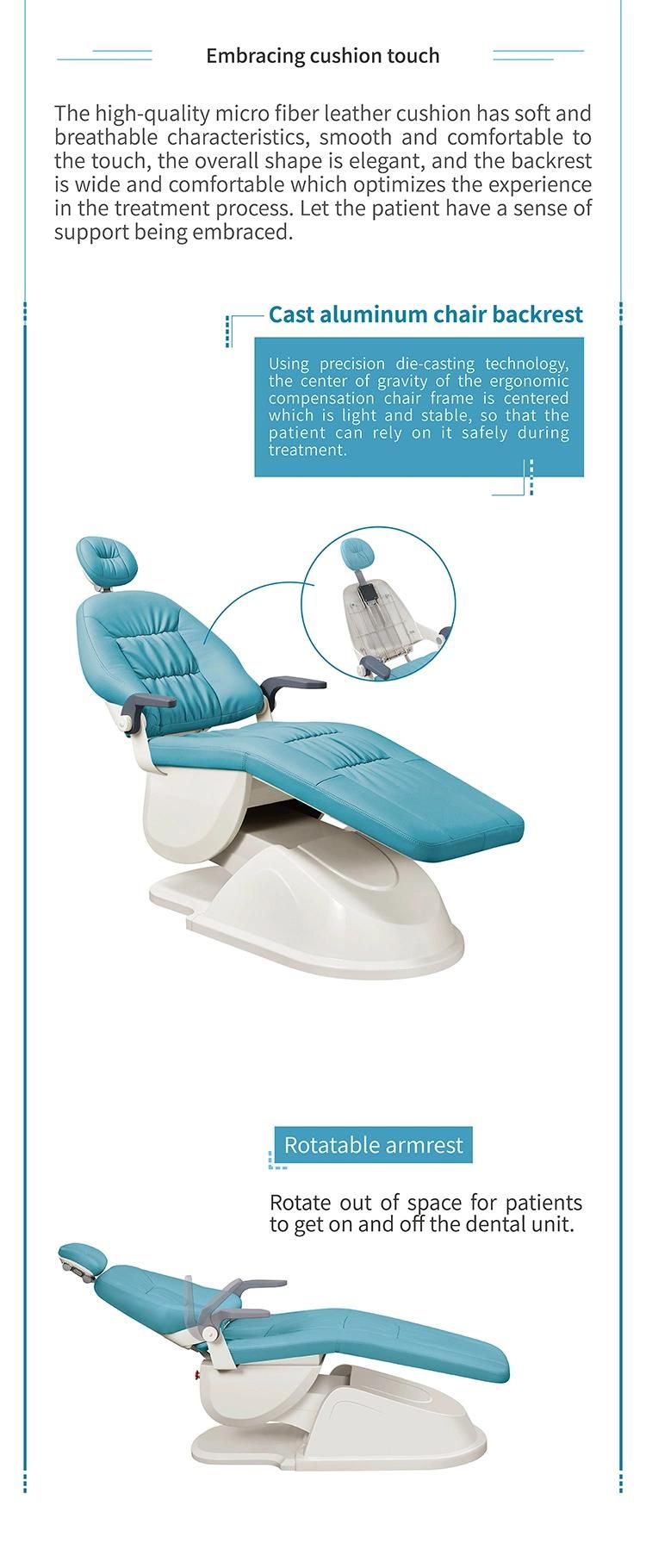 CE & FDA Luxury Electric Dental Unit