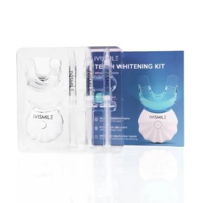 Dental 360 White Teeth Whitening Kit Premium Grade 0.1-44% Cp LED Light Ivismile Type Designed by Nanchang Smile Dental White