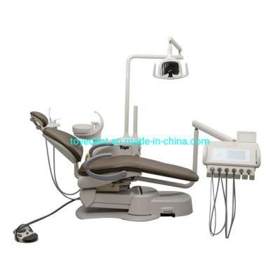 Low Mounted LED Lamp Complete Dental Chair with Ce Approved