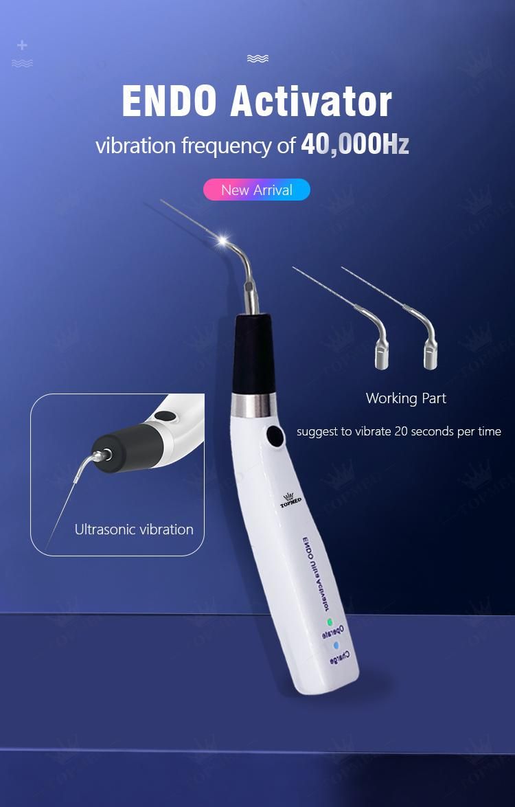 Ultra X Cordless Dental Sonic Irrigator Dentistry Endo File Sonic Activator