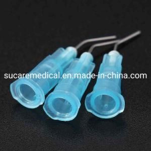 25g Pre-Bent Disposable Dental Flow Dispensing Blunt Needle Tips