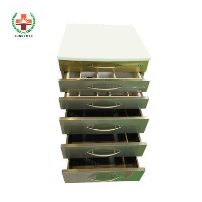 Dental Furniture Metal / Stainless Steel Cabinet for Dental Clinic