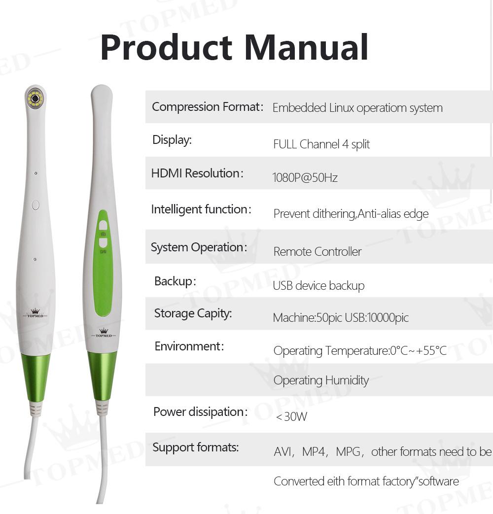 Handpiece Priceusb Dental Unit WiFi Intraoral Oral Camera System