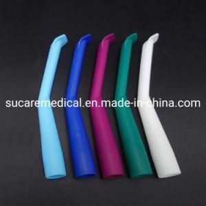 Curved Tube Disposable High Volume Oral Evacuator Tip for Children