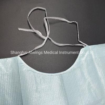 Alwings Dental Instruments Dental Disposable Bibs U-Style Towels Tie-on Type