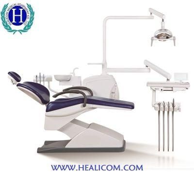 Ce, ISO Approved Electric Dental Unit Chair with LED Lamp