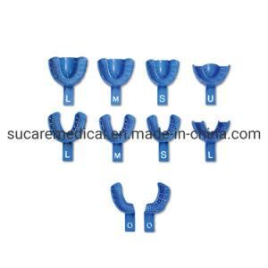 Plastic Disposable Dental Impression Trays with Rim Lock
