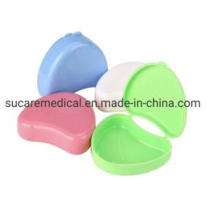 Heart Shape Plastic Orthodontic Retainer Storage Box