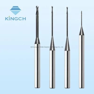 Dental Lab CAD Cam Milling Tools Zirconia PMMA Cutter