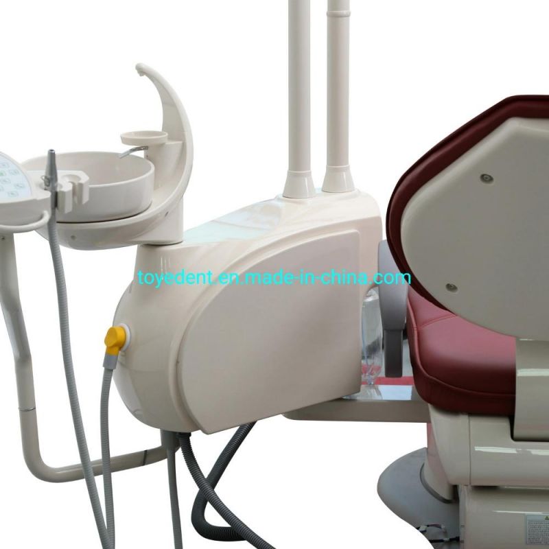 New Easy-to-Operate Dental Chair Unit with Mobile Cart LED Lamp