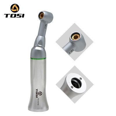 Dental Slow 64: 1 Push Button Contra Angle Electric Drill Green Ring Dentist Implant Equipment Low Speed Hand Piece